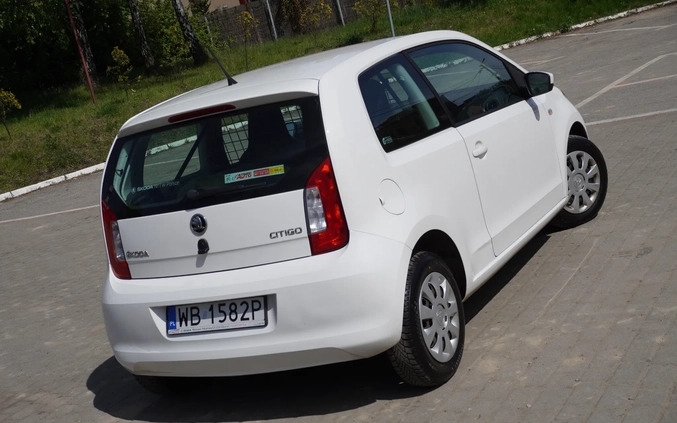 Skoda Citigo cena 17500 przebieg: 227000, rok produkcji 2017 z Katowice małe 596